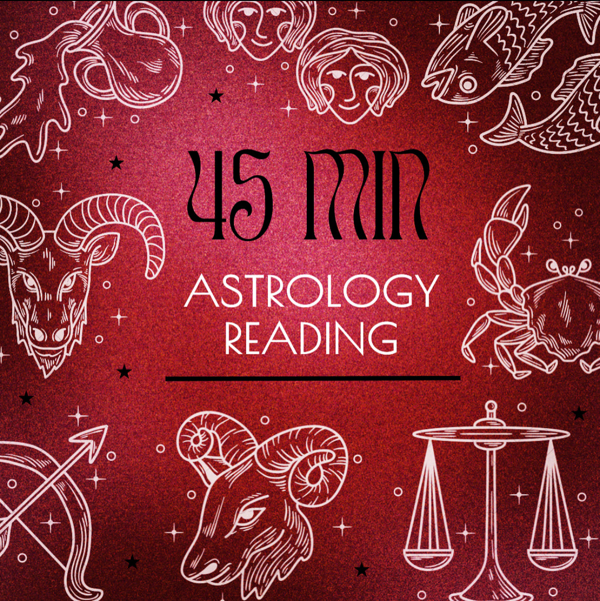 45 Min: Astrology Reading