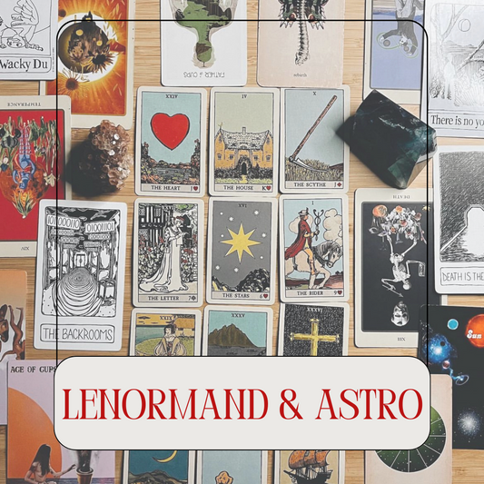 90 Min: Lenormand & Astrology Reading